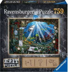 Ravensburger Puzzle EXIT: Podmornica 759 kosov