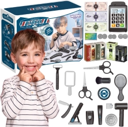 WOOPIE Children's Barber and Hairdressing Set - 24 Pieces