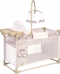 moja prva posteljica za punčke z igralnim centrom Verona