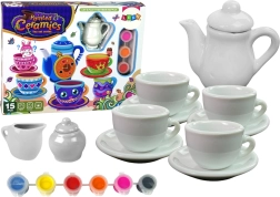 Ustvarjalni set za čaj DIY za barvanje porcelana