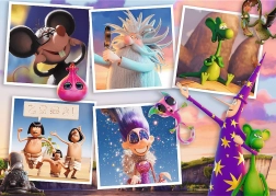 Sestavljanka 200 delov - Pustolovščine Zmaja Diplodoka