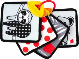 Senzorične tekstilne kartice z grizalom CANPOL babies BabiesBoo