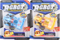 Robot iz sestavljanke iz formule v dinozavra