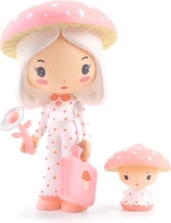 DJECO Tinyly Amy and Mushy figurine