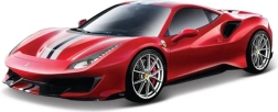 Bburago Ferrari 488 Pista Race & Play rdeč kovinski model avtomobila v merilu 1 : 24