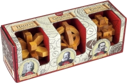Professor Puzzle Great Minds: sloviti možje – komplet ugank 3 v 1