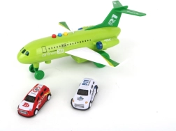Letalo 1:16 na vztrajnik z lučmi in zvoki