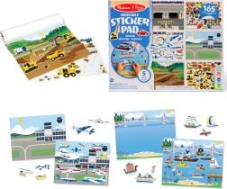 Melissa & Doug ponovno uporabljive nalepke Vozila