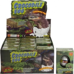 Jajce z rastočim krokodilom za vodo
