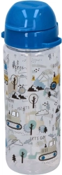 Otroška tritanska steklenica Gradbišče 400 ml
