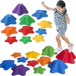 Senzorična Pot Cvetlični Kamenčki Barvni 3 Velikosti