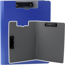 Podloga za pisanje z dvema sponkama A4 modra