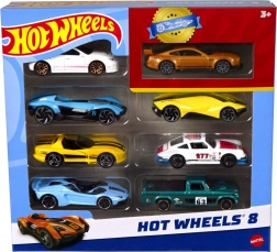 Komplet 8 avtomobilčkov HOT WHEELS