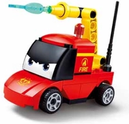 Sluban Navijalni avtomobilček z očmi Gasilci