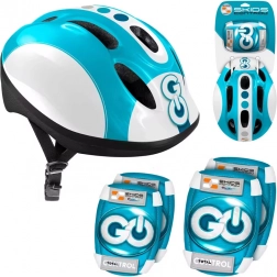 Otroški komplet zaščitne opreme modra