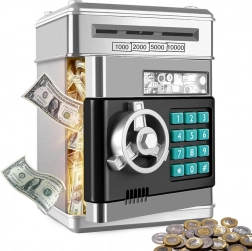 Elektronski trezor za denar z zaklepanjem na kodo