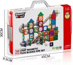 Magnetni konstruktor kroglična steza - 168 kosov