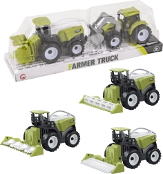 Kombajn s traktorjem na vzvratni pogon