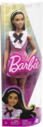 Barbie Fashionistas punčka v rožnatih kariranih oblekah