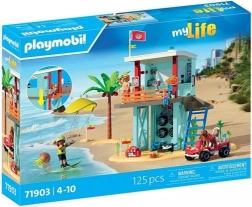 Komplet figur MY LIFE 71903 reševalni stolp in plažni buggy