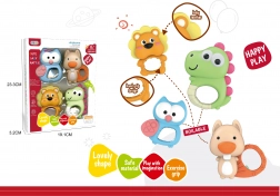 Ropotuljice živalice, set 4 kos