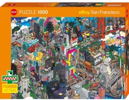 Puzzle Pixorama: San Francisco Quest 1000 kosov
