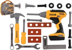 Komplet otroškega orodja z akumulatorskim vrtalnikom