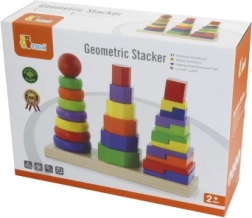 Lesena piramidalna sestavljanka