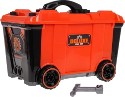 Komplet kovček za male mojstre / delavnica 2v1 + dodatki