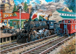 Puzzle EUROGRAPHICS stara železniška postaja 1000 kosov