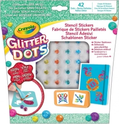 Crayola Glitter Dots – šablone za nalepke
