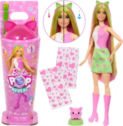 Barbie Pop Reveal Shakes punčka s mucko in dodatki
