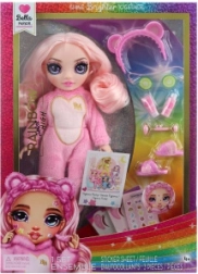 Lutka Rainbow High Junior za Pidžamsko Zabavo, Roza Bella