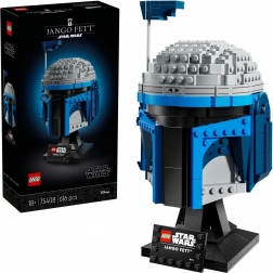 Lego Star Wars čelada Janga Fetta – zbirateljski model za razstavljanje