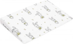 Muşelin prevleka za otroški vzglavnik – klin NEW BABY Standard 59 × 37 cm, Bunny
