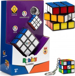 Rubik’s Classic kocka 3x3 + obesek 3x3