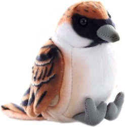 Plišasti vrabec 18 cm – okolju prijazen