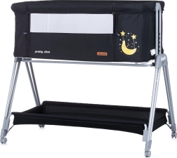 Chipolino posteljica Pretty Close 3v1 – Raven