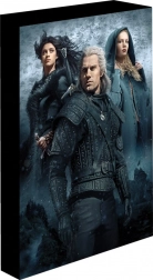 Svetleča LED slika The Witcher 30 × 40 cm