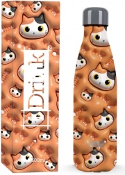 Termovka z oranžno mačko 500 ml