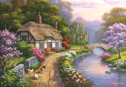 Sestavljanka Kmetija Willow Glen 260 kosov