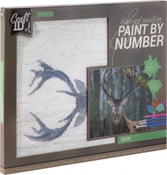 Diamantno slikanje jelen - 40 x 50 cm