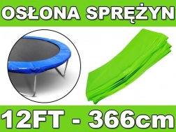 Zaščitni obroč za vzmeti SKYRAMIZ za vrtni trampolin 366 cm (12 ft) – zelen