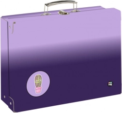 Kovček za šolske potrebščine OXY NEXT Ombre Purple, format A4