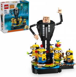 Lego Jaz, baraba 4 Gru in Minioni iz kock