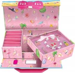 Škatlica za nakit kovček Plamenec