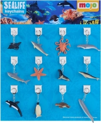 Mojo stojalo z 36 obeski za ključe – morski svet