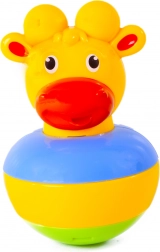 Neprevračljiva žirafa z zvončkom (roly‑poly)