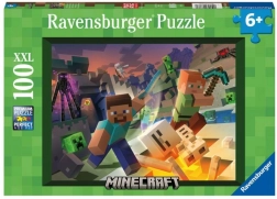 Sestavljanka RAVENSBURGER Minecraft – 100 koščkov