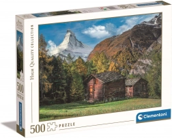 Sestavljanka 500 koščkov čudoviti Matterhorn – CLEMENTONI